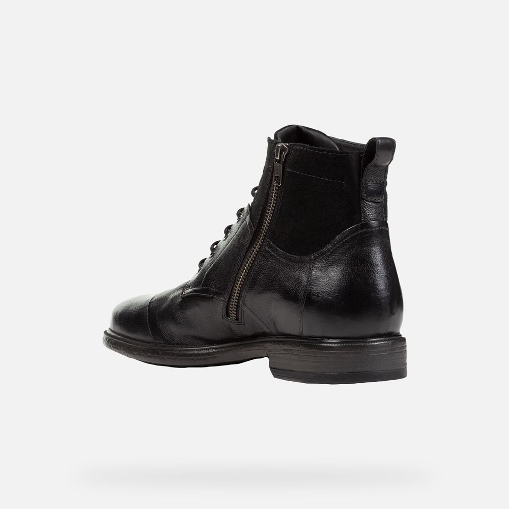 Botas Geox Homem Pretas - Terence - OBNWA7812